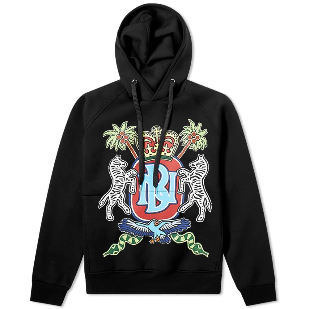 Neil Barrett Coat of Arms Printed Popover Hoody - 1