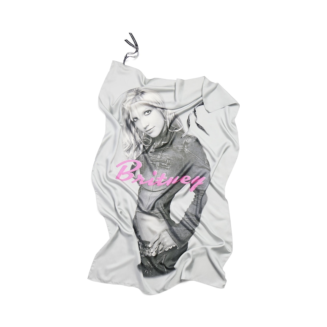 Balenciaga Music | Britney Spears Series Flag in Light Grey/pink - 2