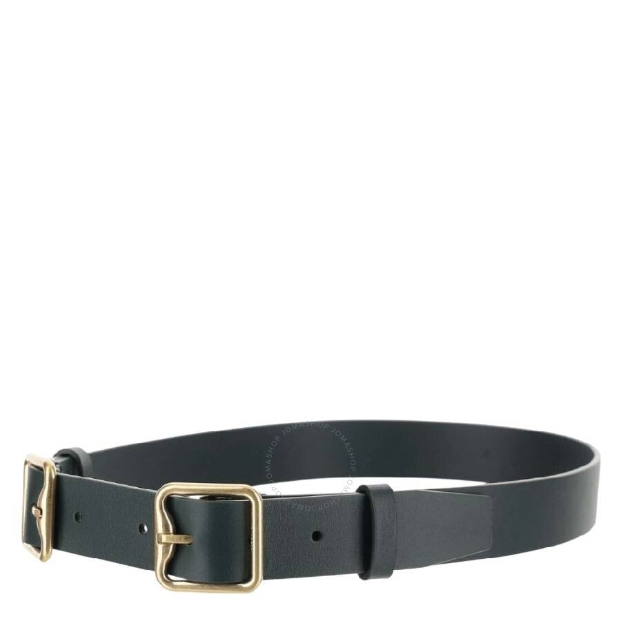 Burberry Double Buckle Leather Belt - 2