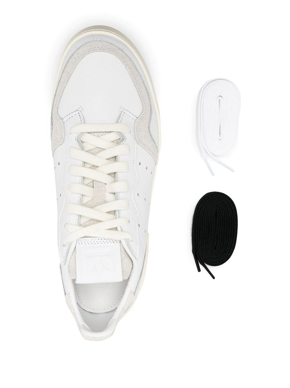 Supercourt low-top leather sneakers - 4