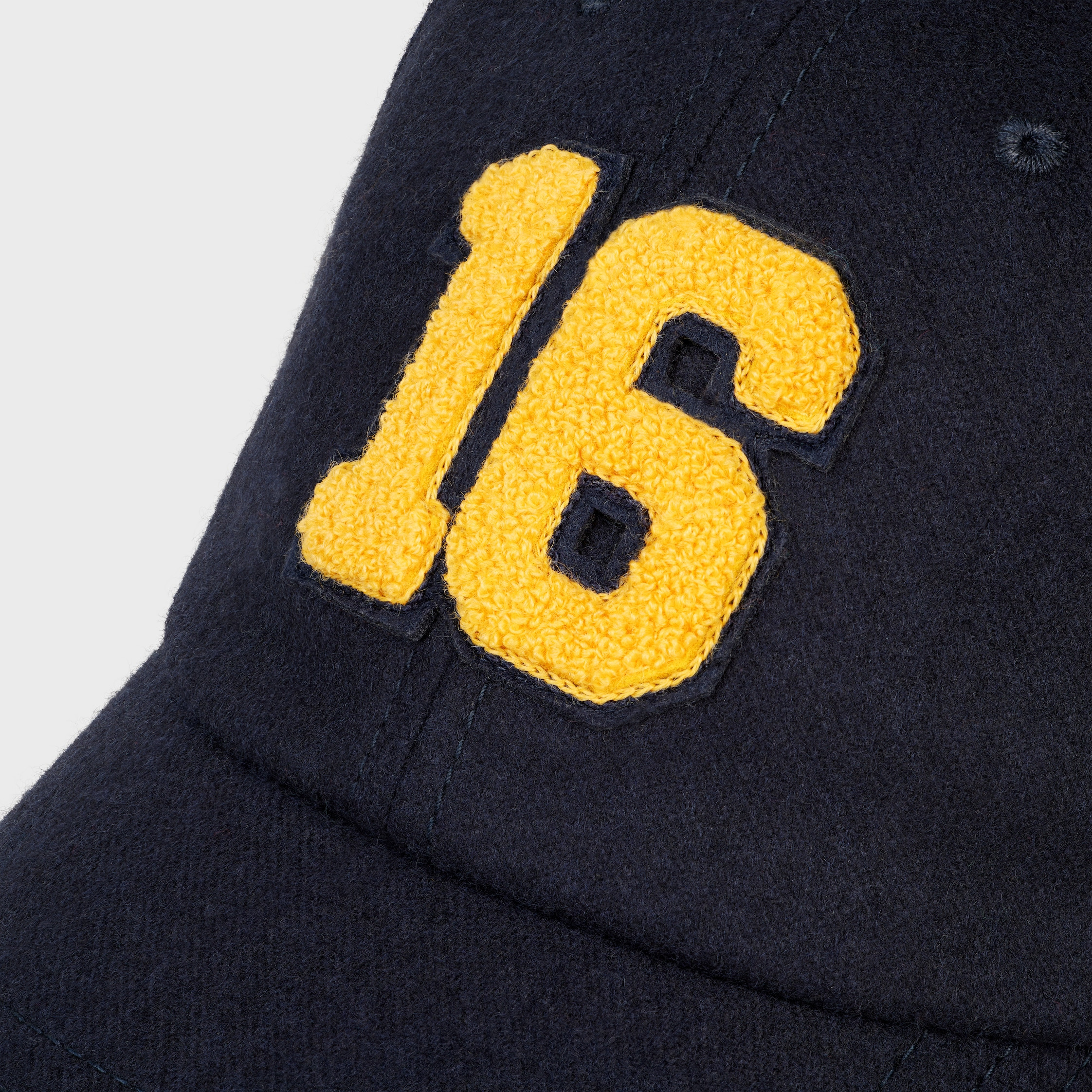 16 baseball cap IN Wool Flannel - 5