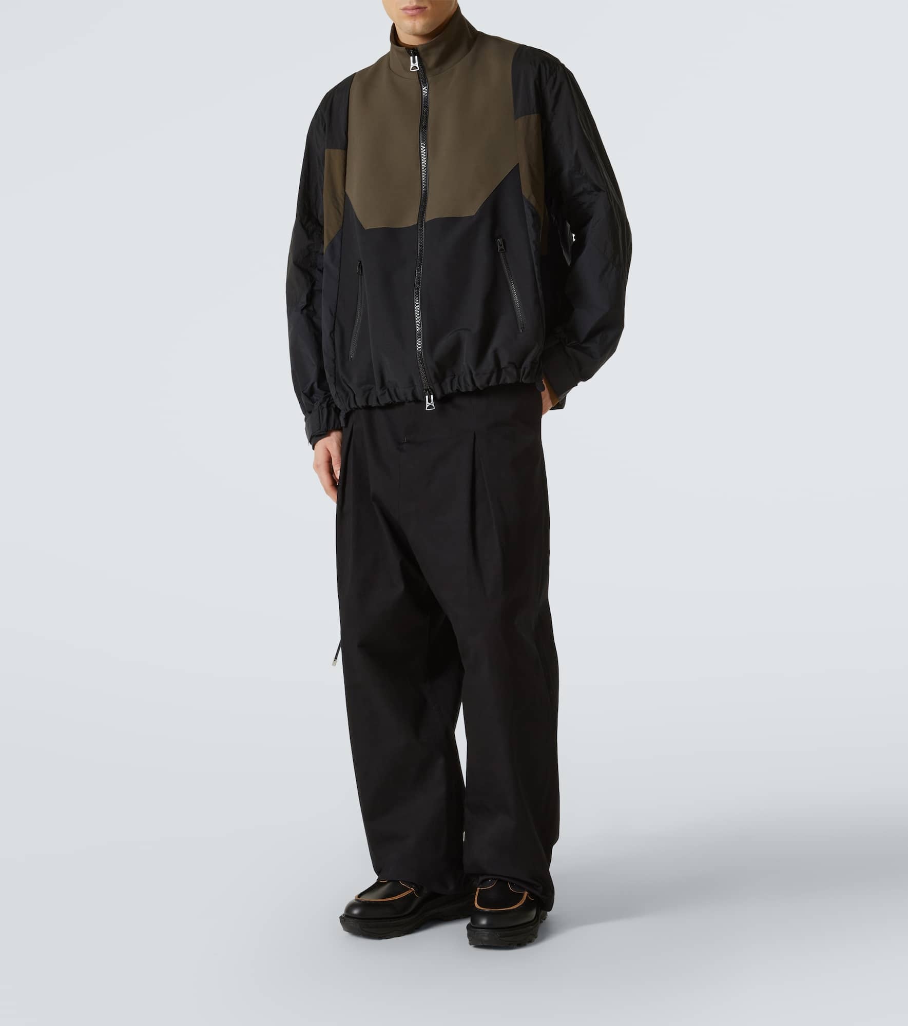 Matelassé twill jacket - 2