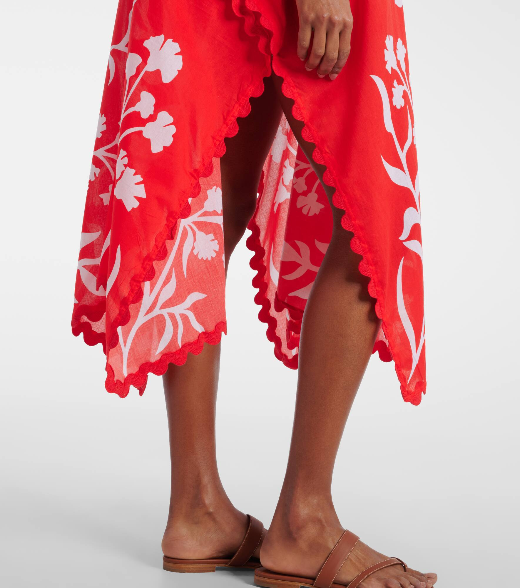 Printed cotton kaftan - 5