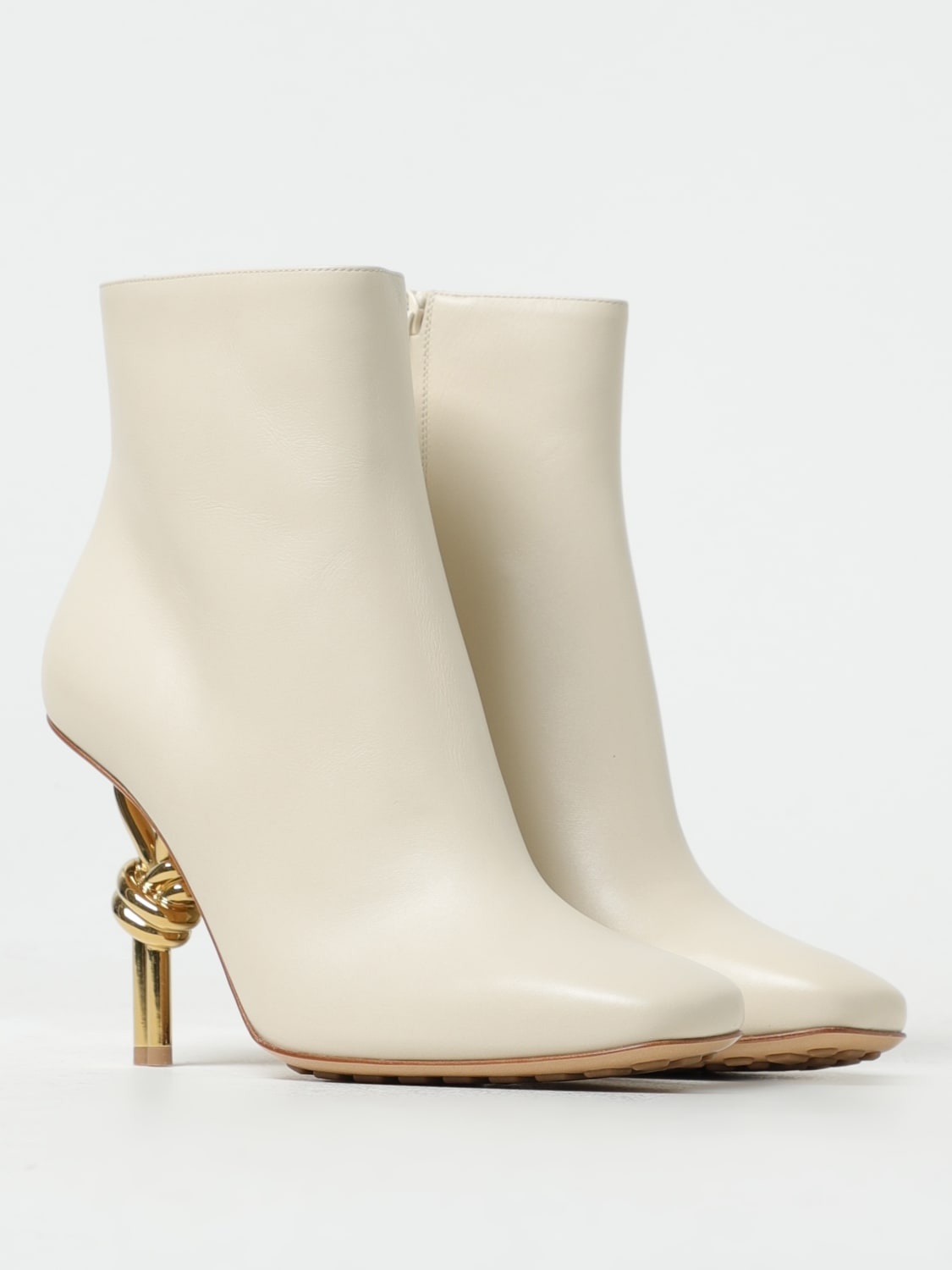 Bottega Veneta Knot ankle boots in leather - 2