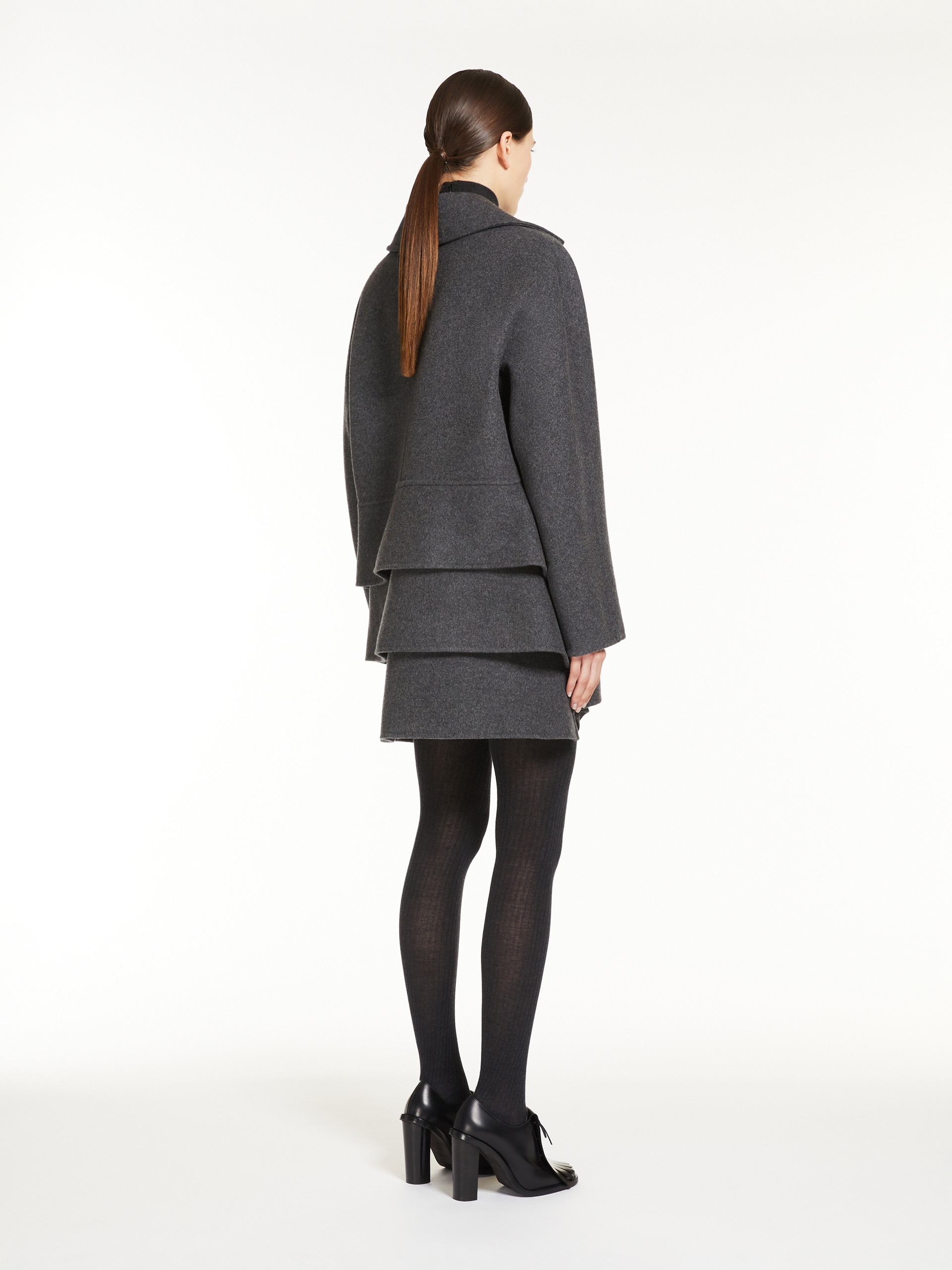 【MAX MARA】ASTURIE1234 Max Mara ASTURIE1234 Oversized wool and cashmere coat