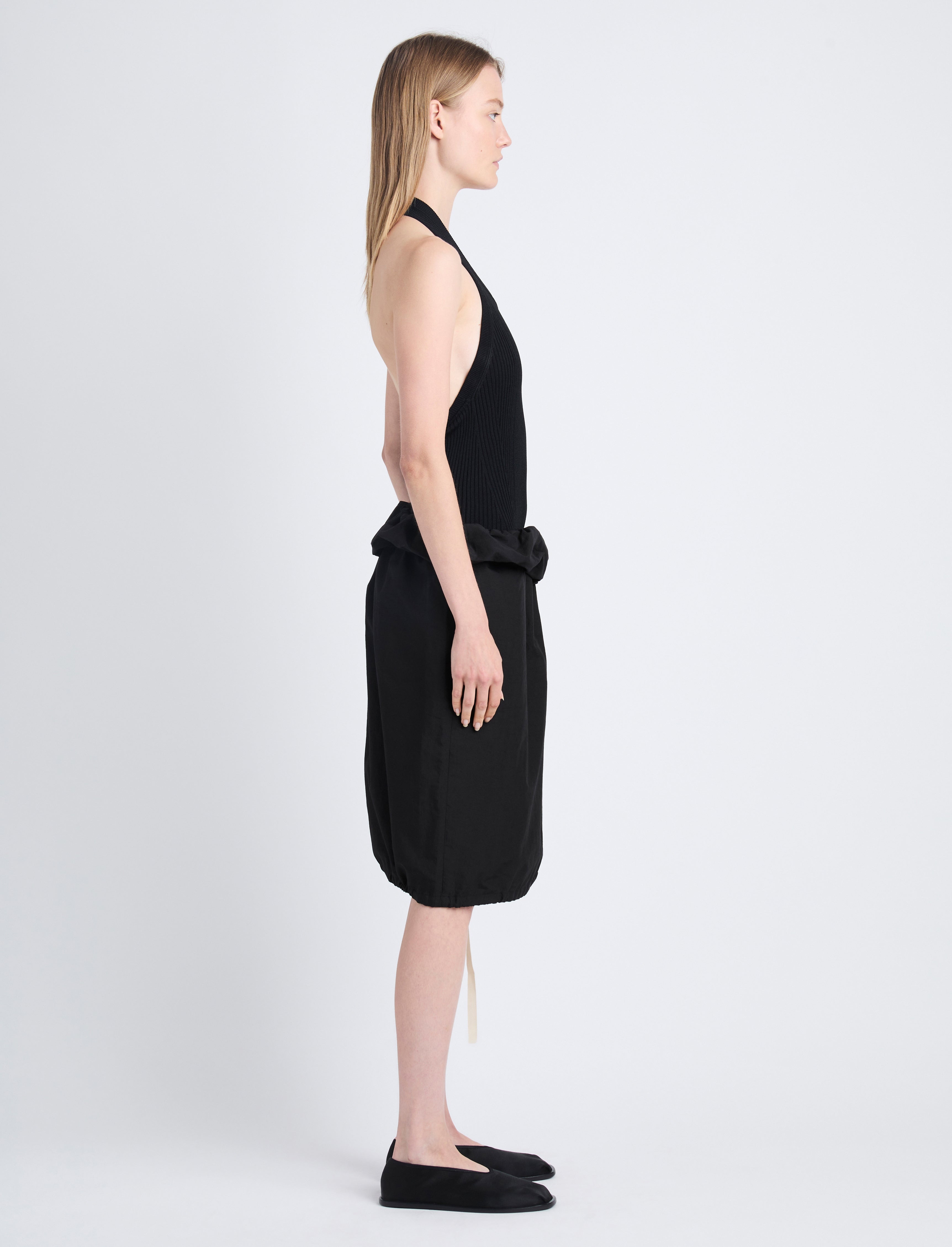 Hayley Skirt in Lightweight Crinkle Poplin - 3