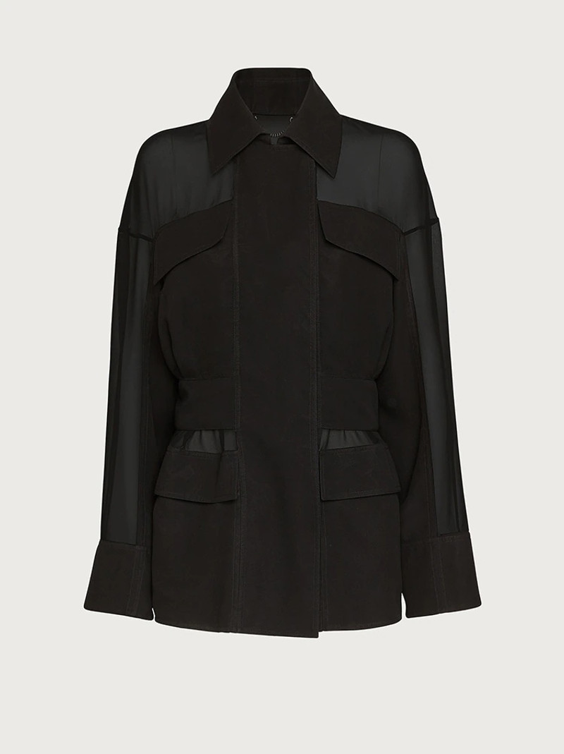 SAFARI SILK JACKET - 1