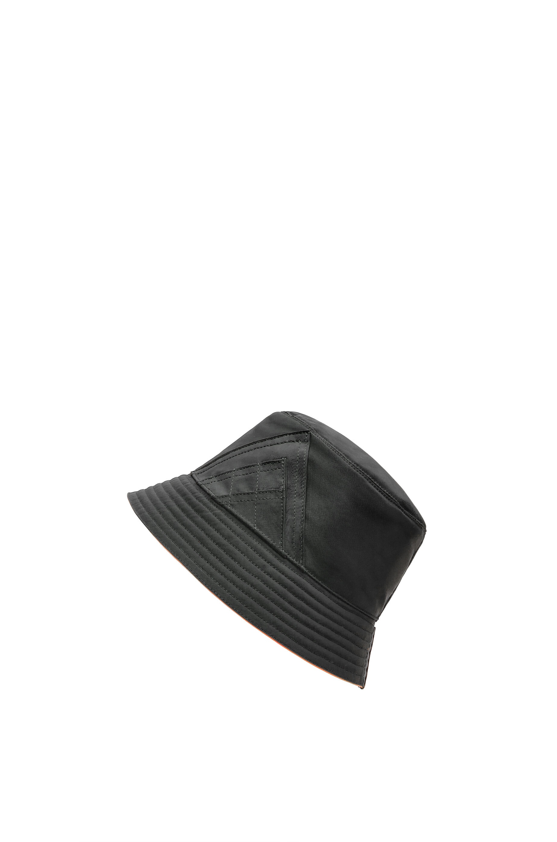 Reversible Anagram bucket hat in jacquard and nylon - 3