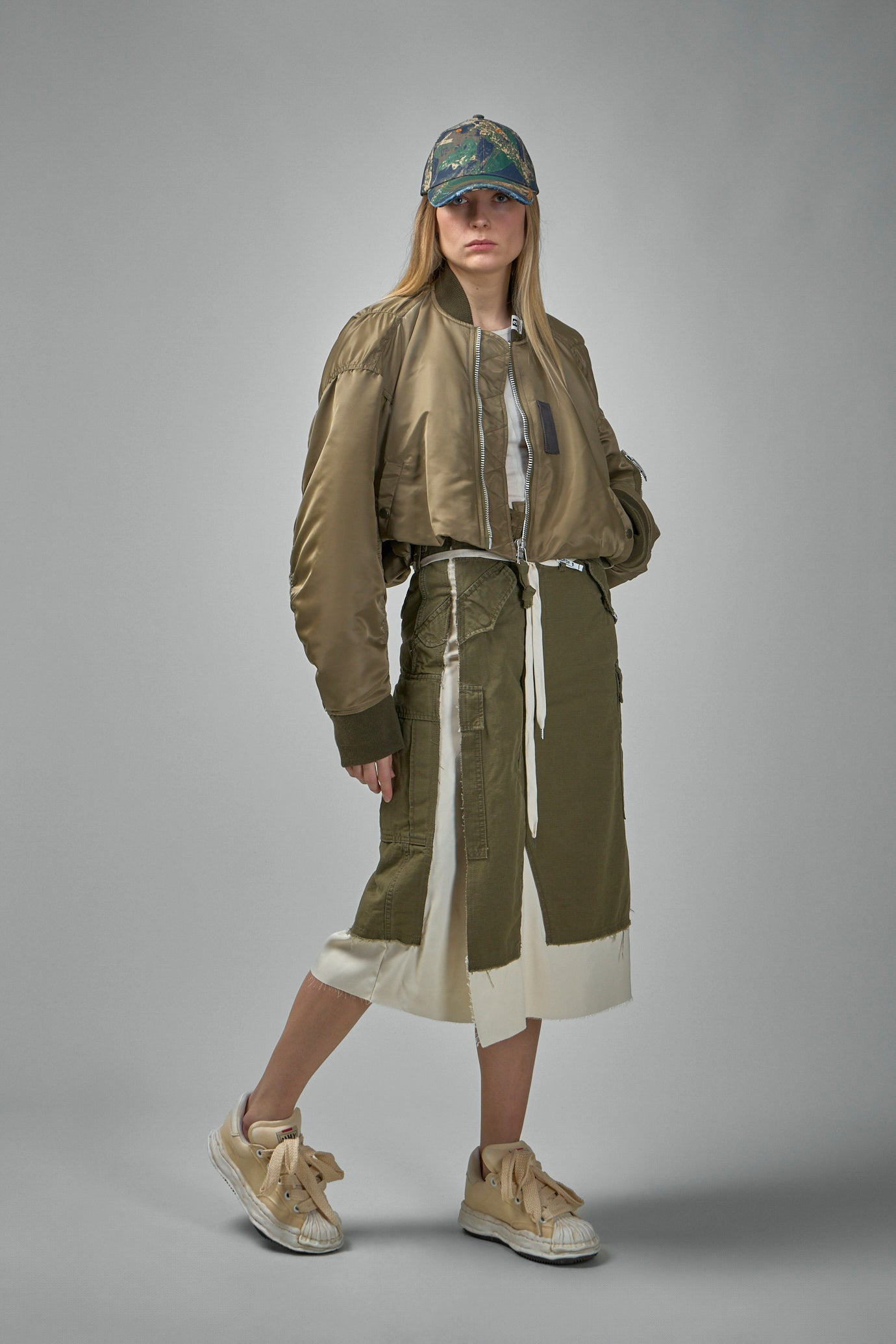 Cargo Shorts Pasted Skirt - 2