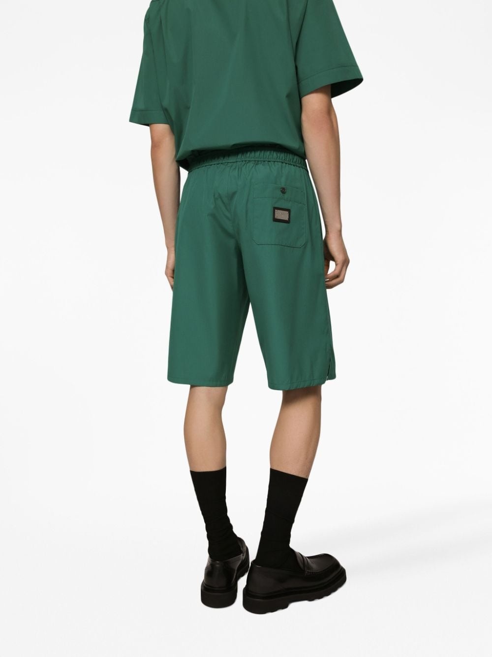 DG Essentials logo-plaque shorts - 5