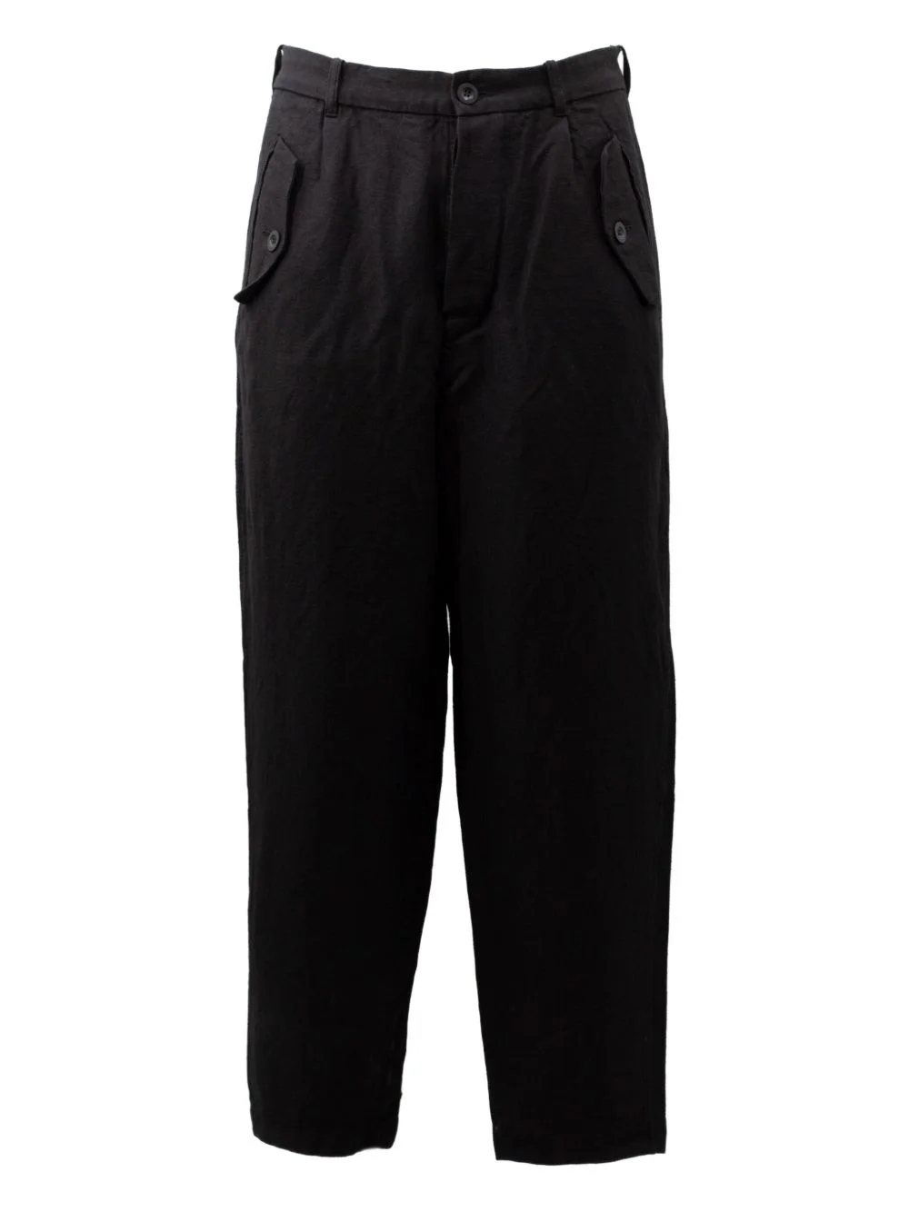 pleated-front trousers - 1