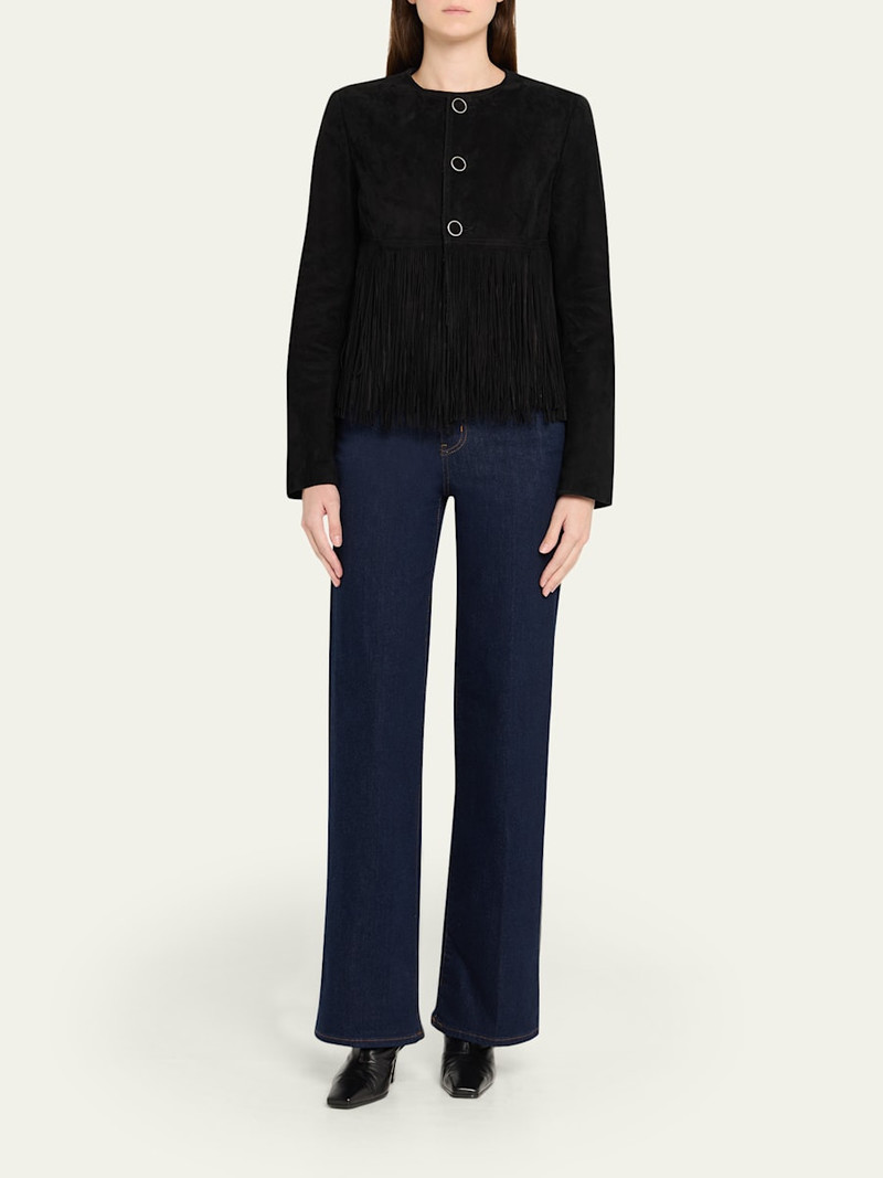 FRAME Le Slim Palazzo Long Jeans outlook