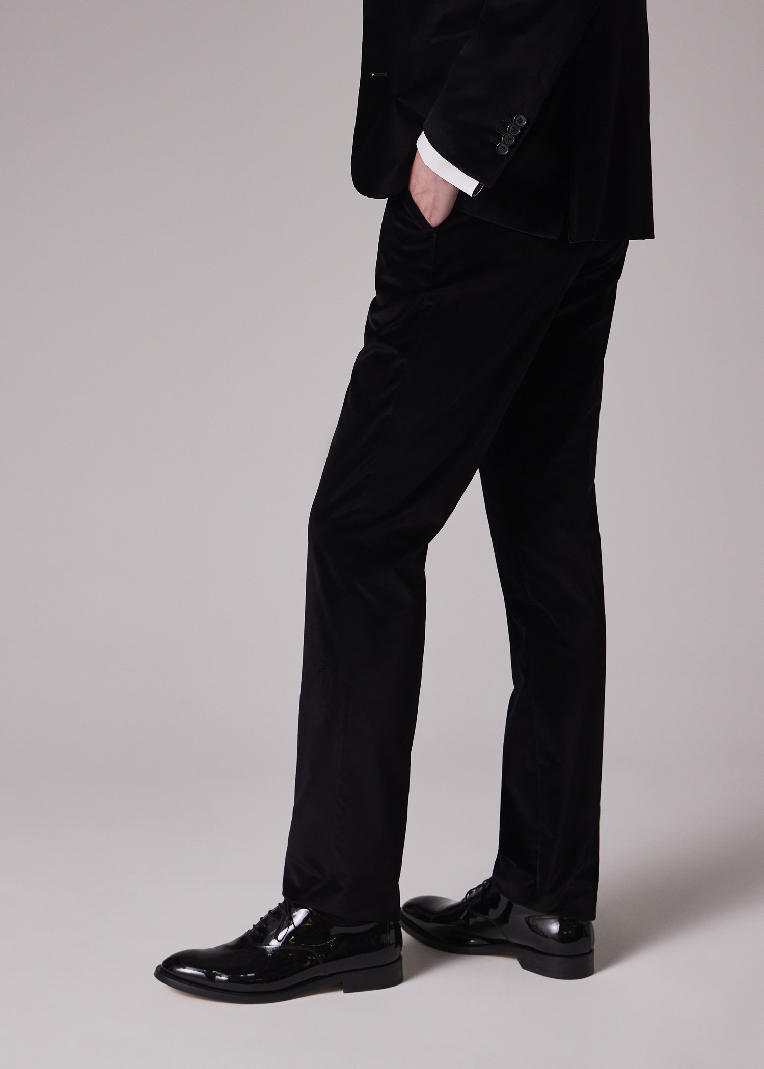 Black Velvet Trousers - 5