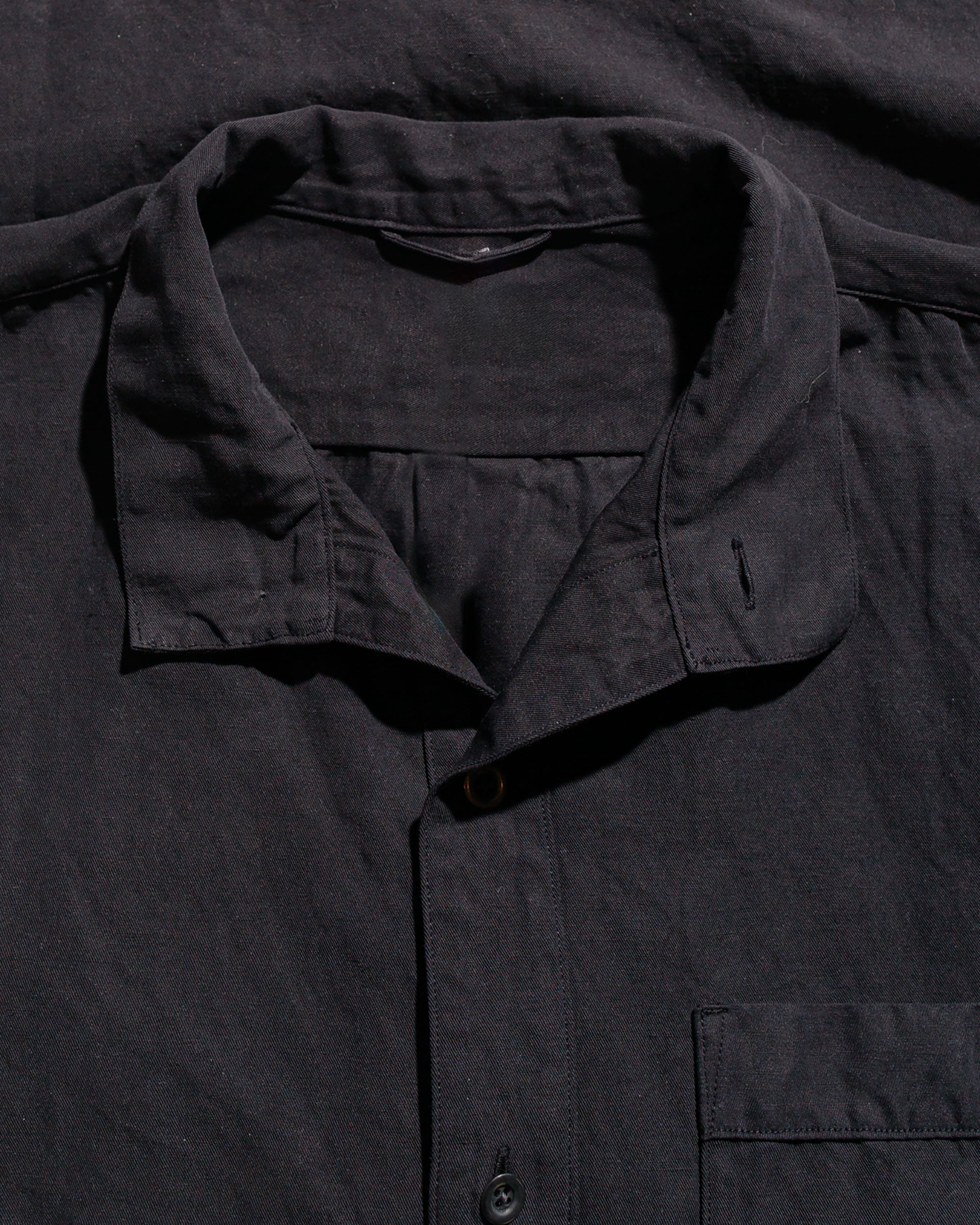 Standcollar Smock Ink Black - 7
