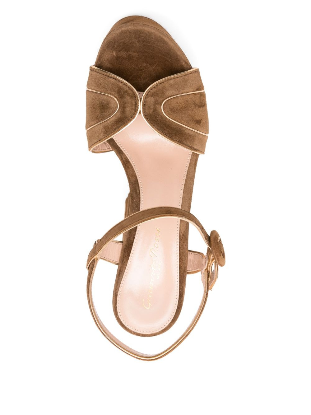 Gianvito Rossi Sandals Leather Brown - 2