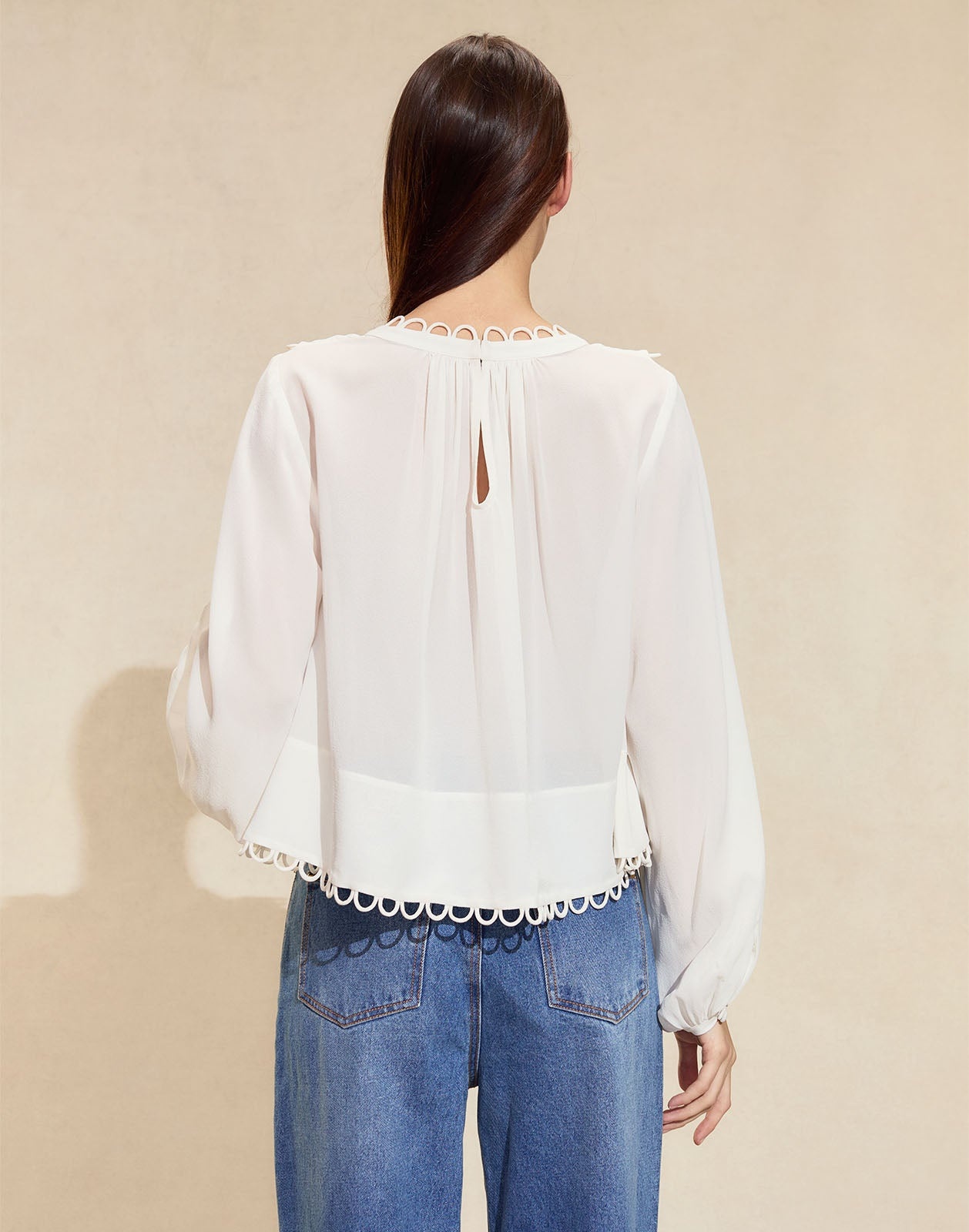 Annabelle Long Sleeve Blouse - 5