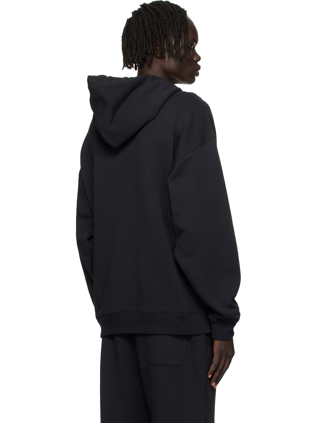 Black Graphic FT Hoodie - 3
