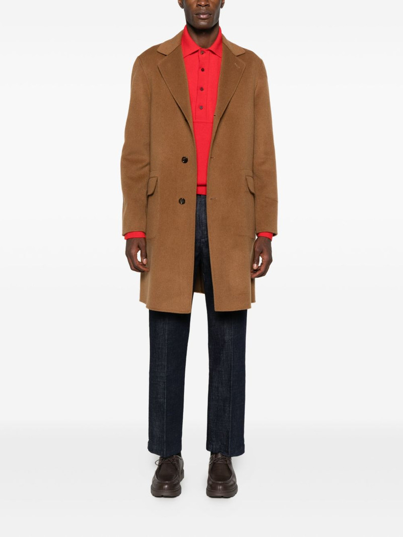 Aspesi flap-pocket coat outlook