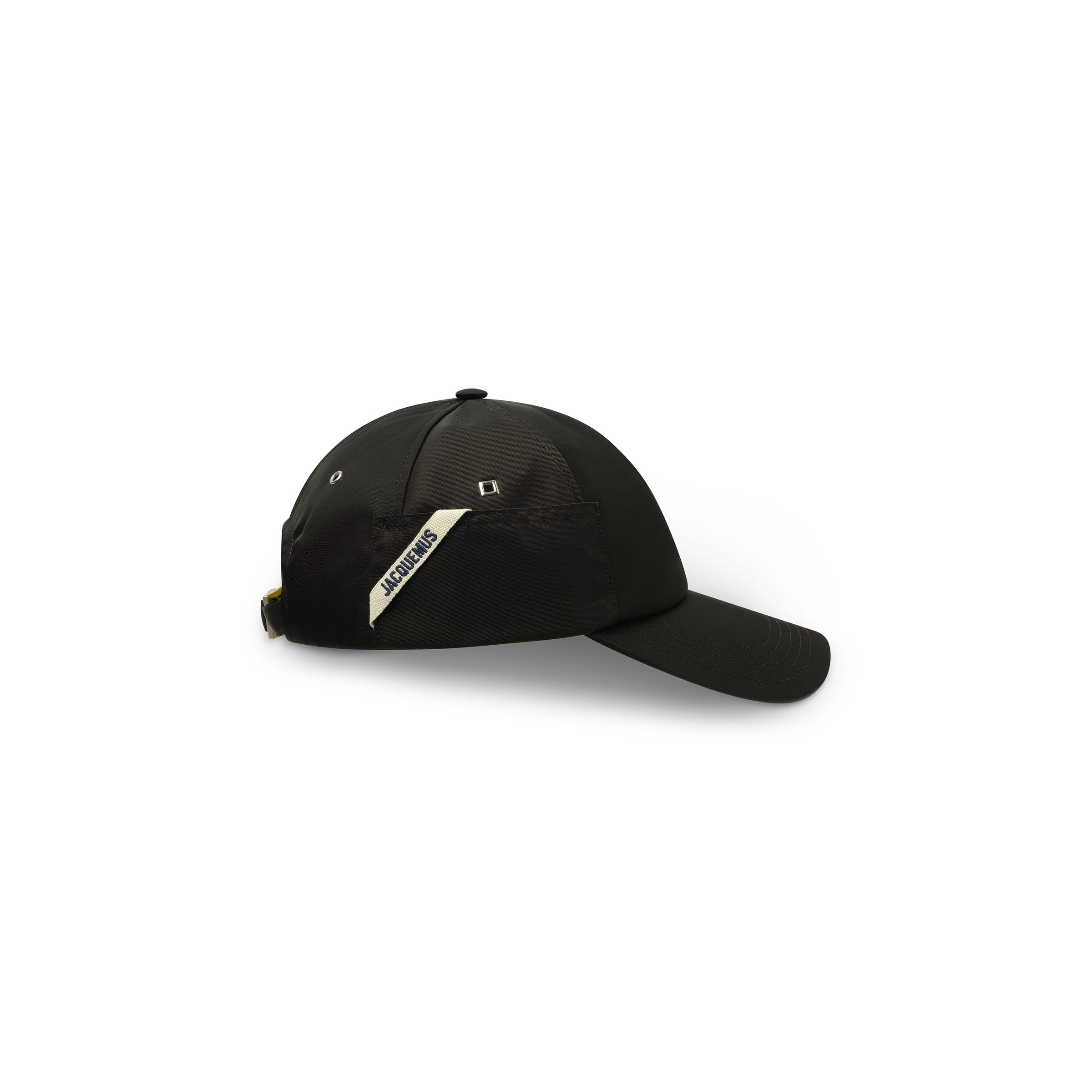 La Casquette Ovalie Cap in Black - 2