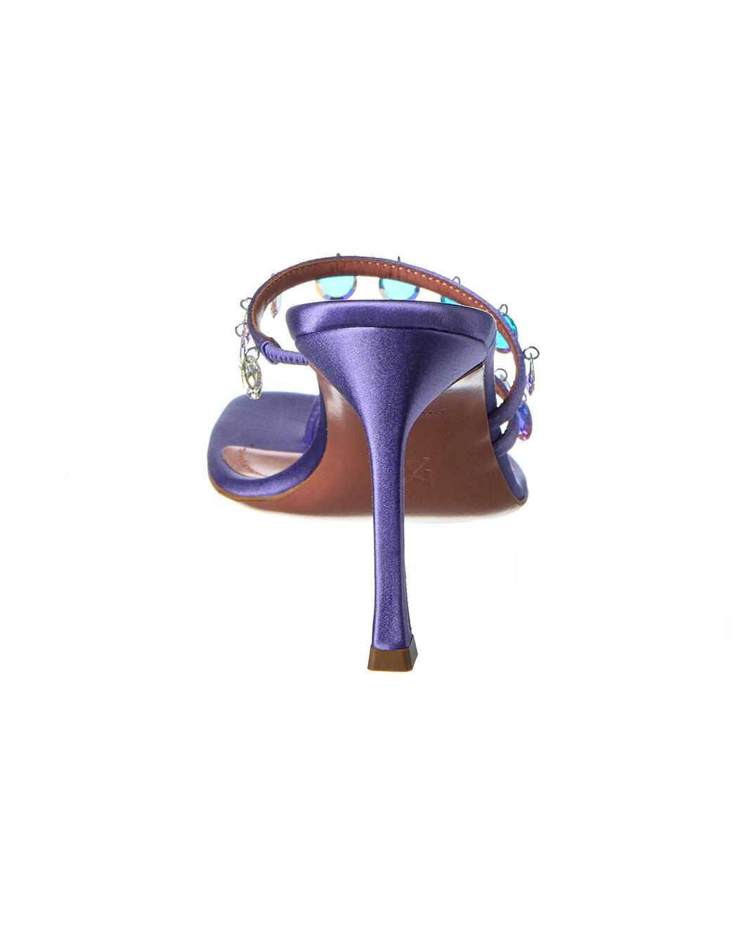 AMINA MUADDI Tina Satin Sandal - 3