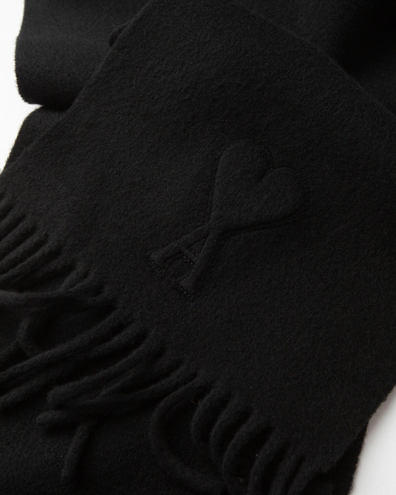 AMI Paris AMI DE COEUR EMBOSSE SCARF outlook