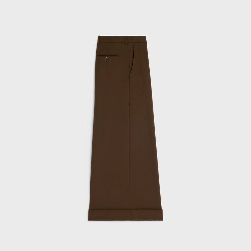 CELINE docks trousers IN stretch wool gabardine outlook