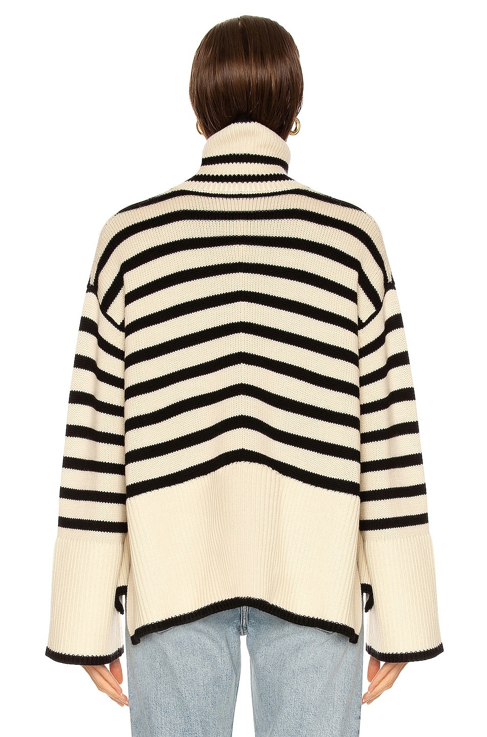 Signature Stripe Turtleneck Sweater - 3