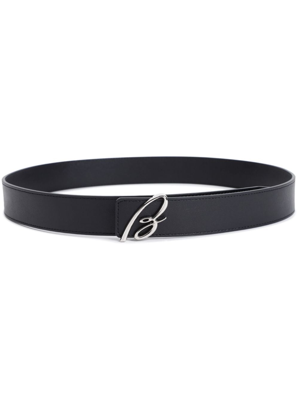 logo-buckle belt - 1