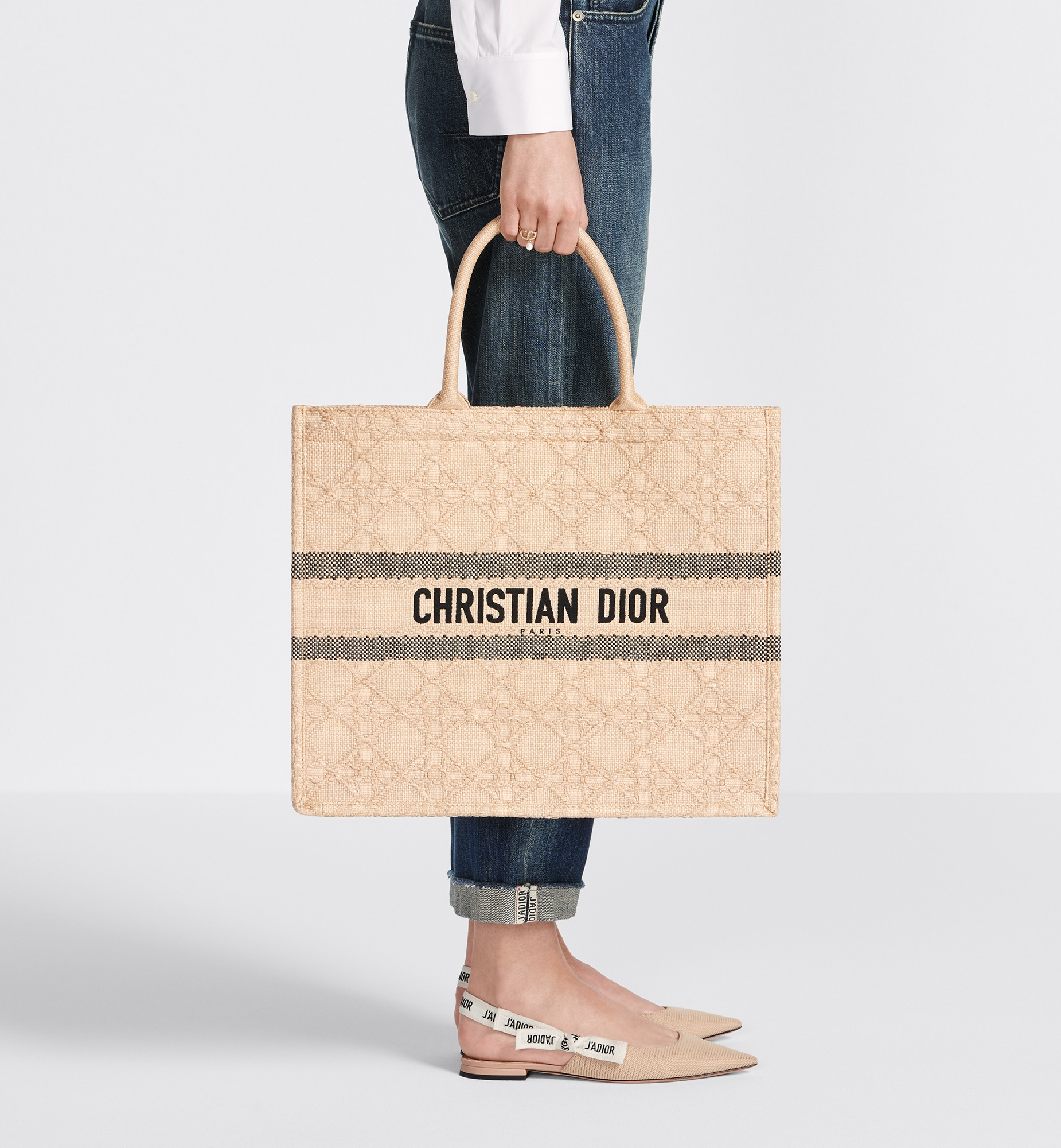 Large Dior Book Tote - 2