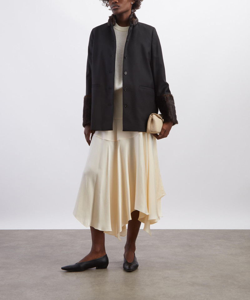 Goa Virgin Wool Fur-Trimmed Jacket 2