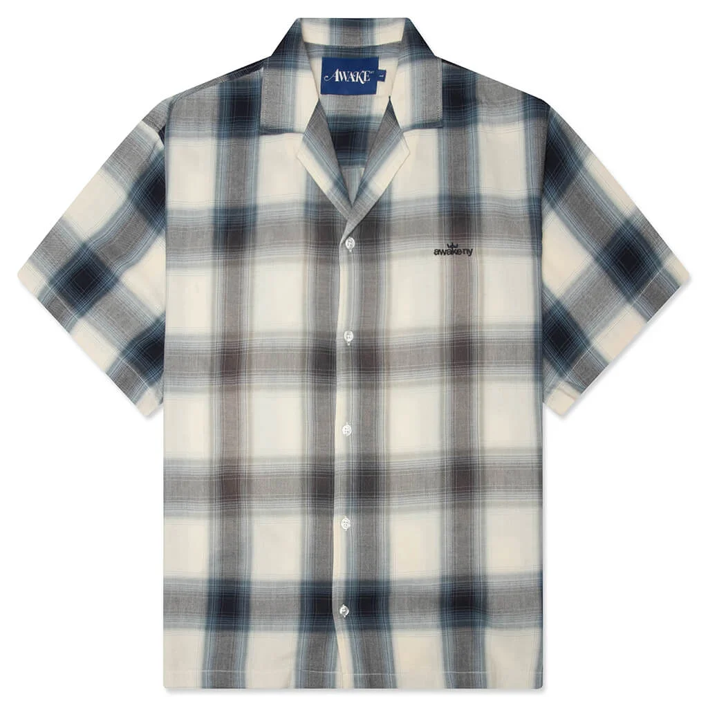 ORCHARD ST PLAID SHIRT - BLACK - 1