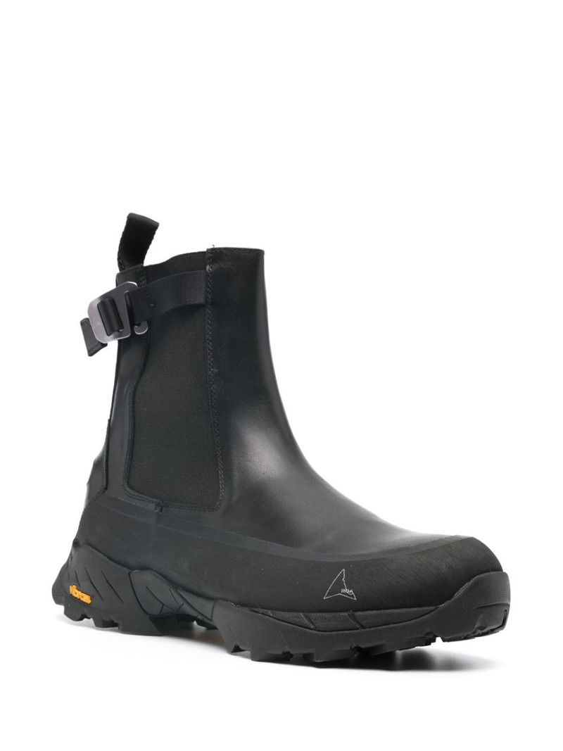 ROA Roa 50mm leather Chelsea boots outlook