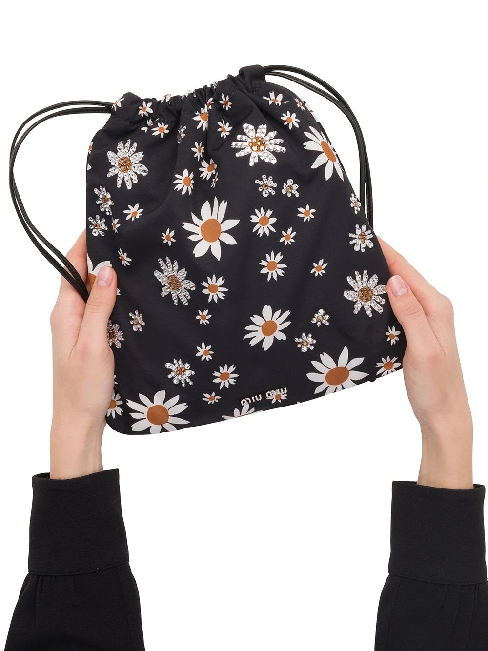 floral-print make-up bag - 5