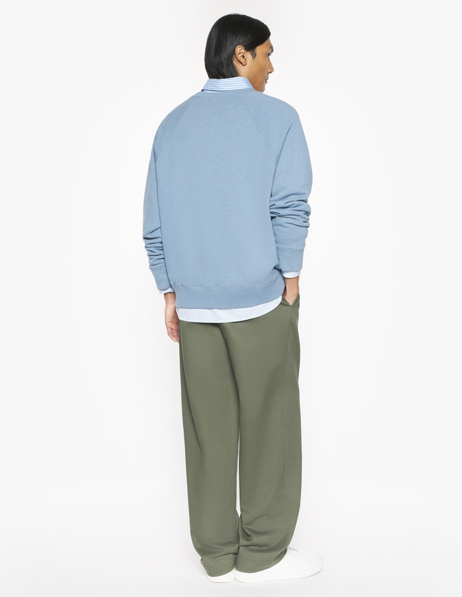MAISON KITSUNE LINE HANDWRITING OVERSIZE SWEATSHIRT - 5