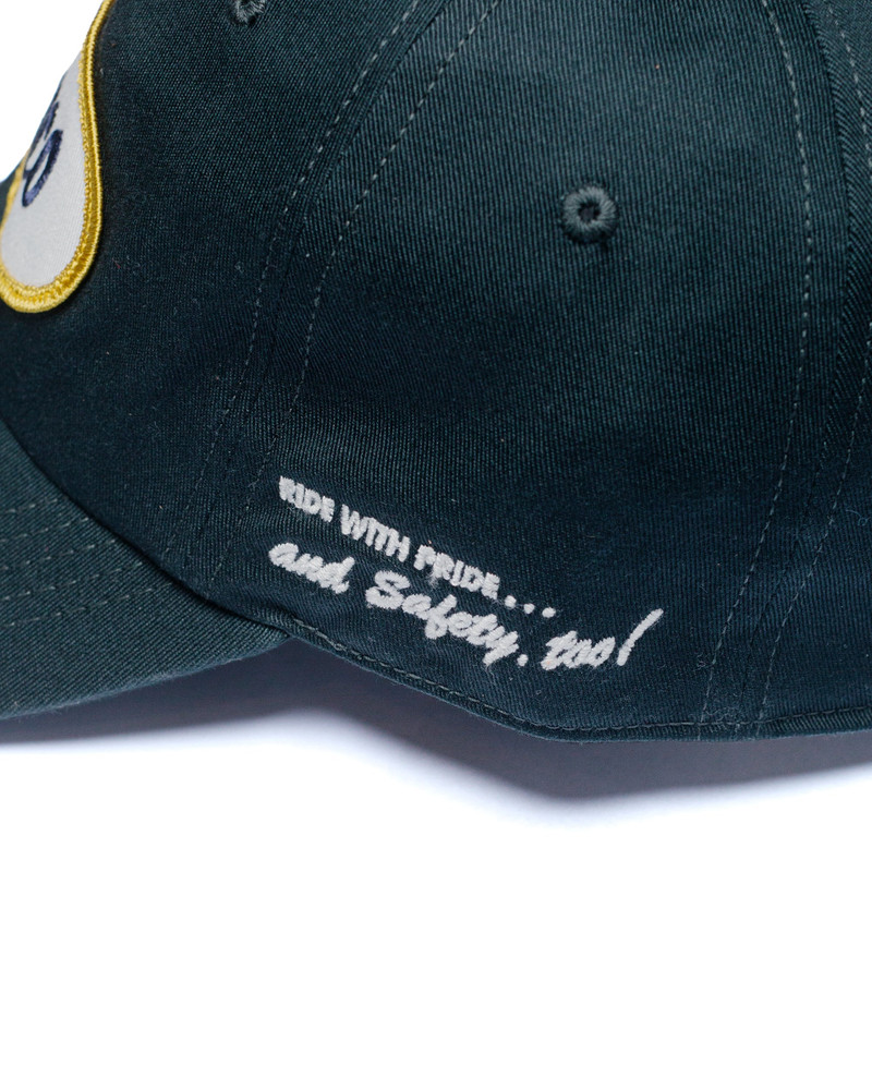 The Real McCoys BA24102 Buco Logo Cap / Oval Charcoal outlook