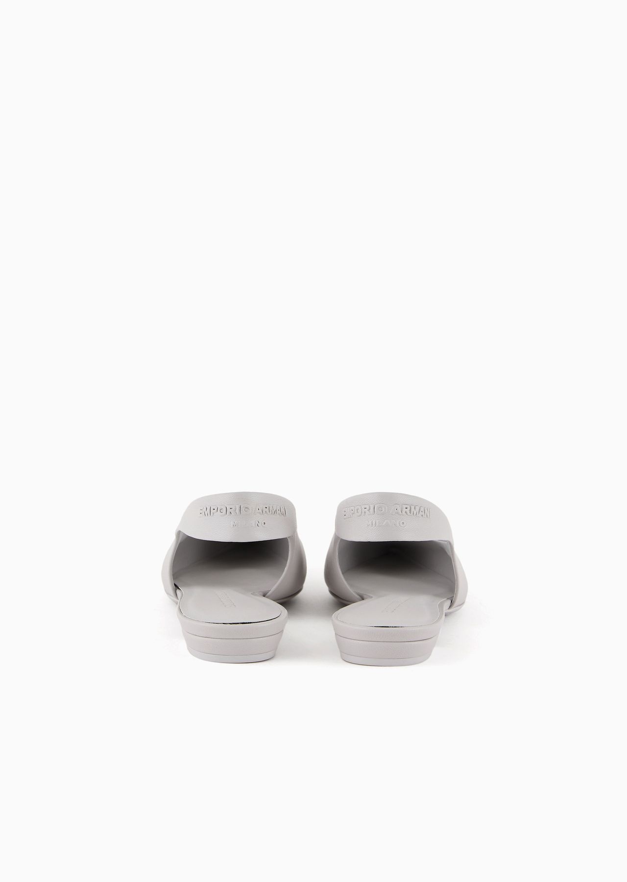 Nappa leather slingback ballerinas with rubber toe - 4