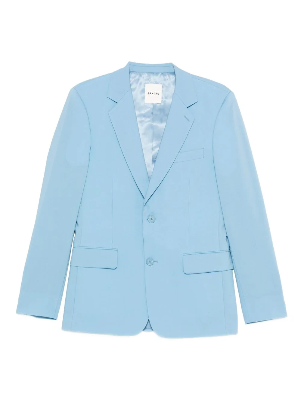 button-fastening blazer - 1