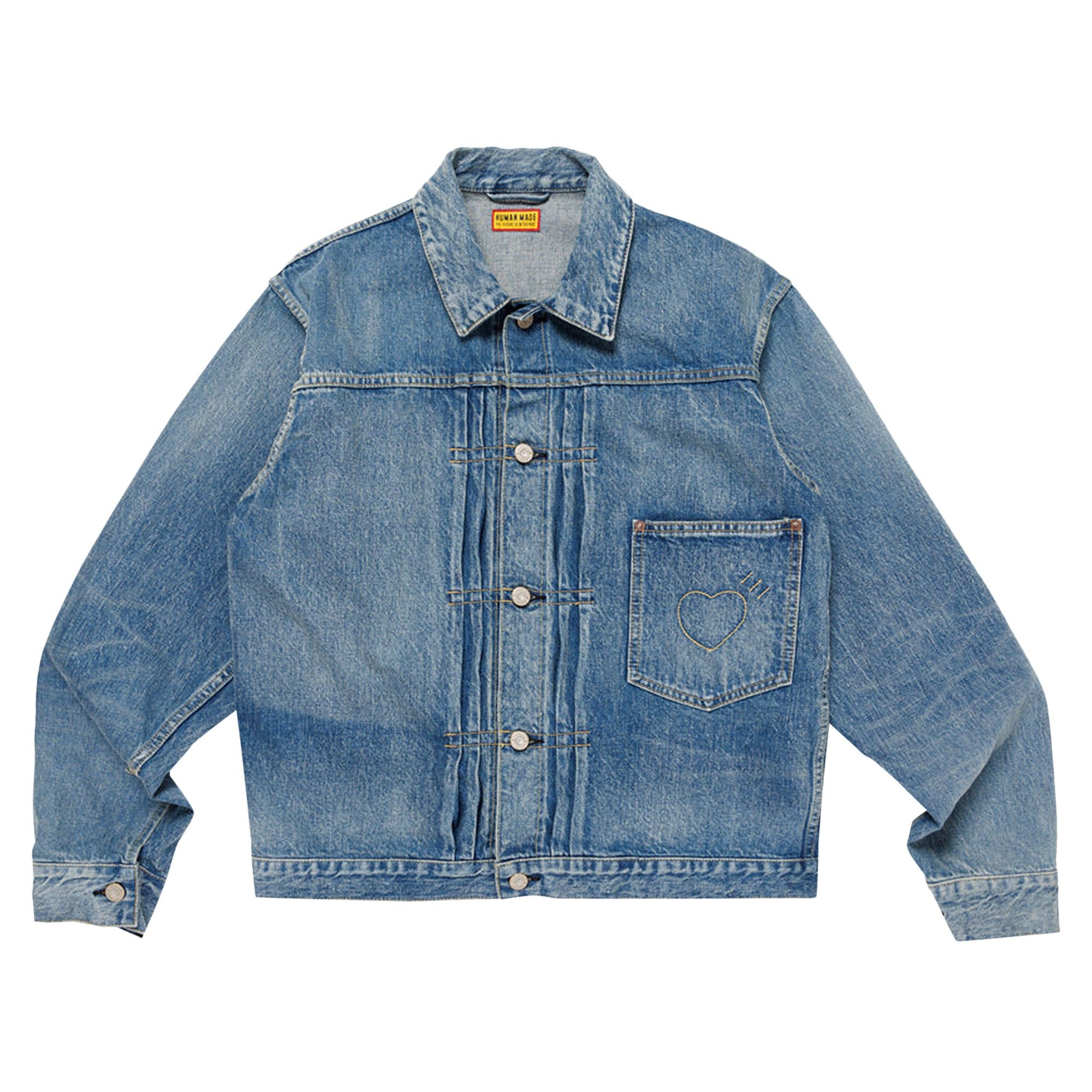 Human Made Denim Work Jacket 'Indigo' - 1