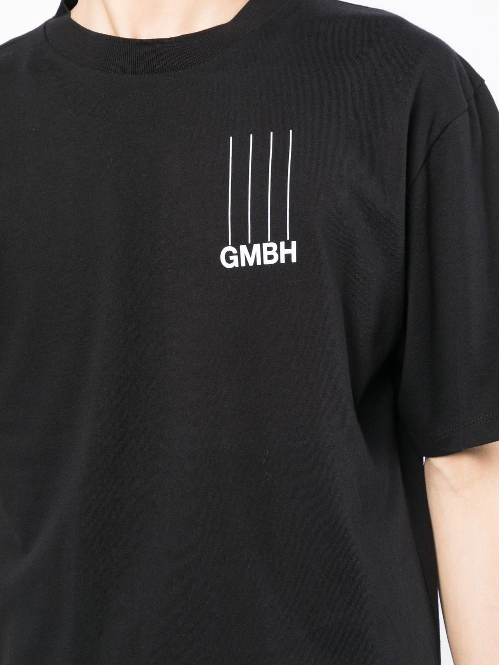 logo-print short-sleeved T-shirt - 5