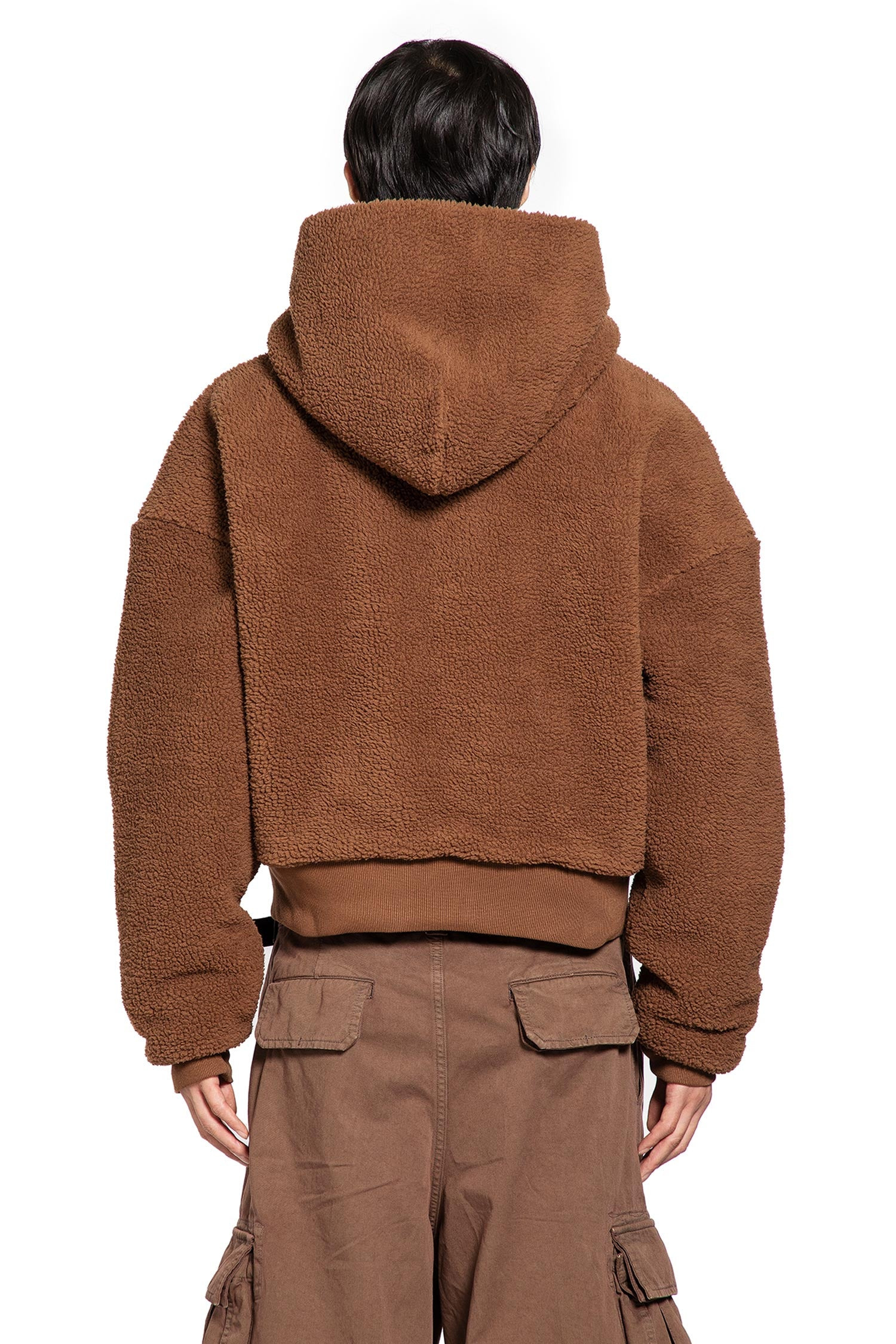 Unisex Terry Fleece Zip-up Hoodie - 3