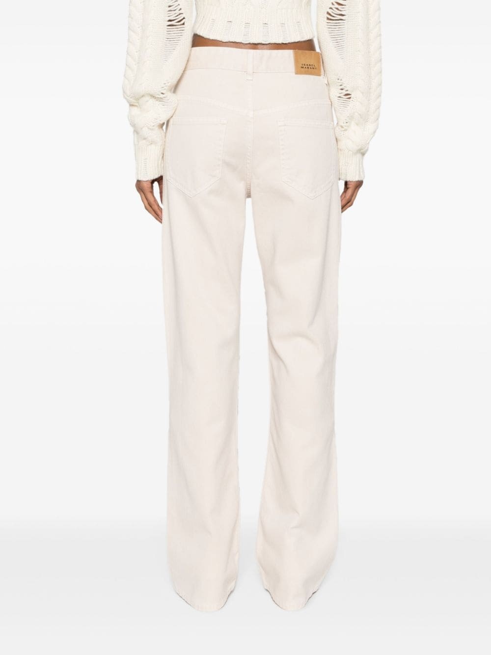 Belvira high-rise bootcut jeans - 4