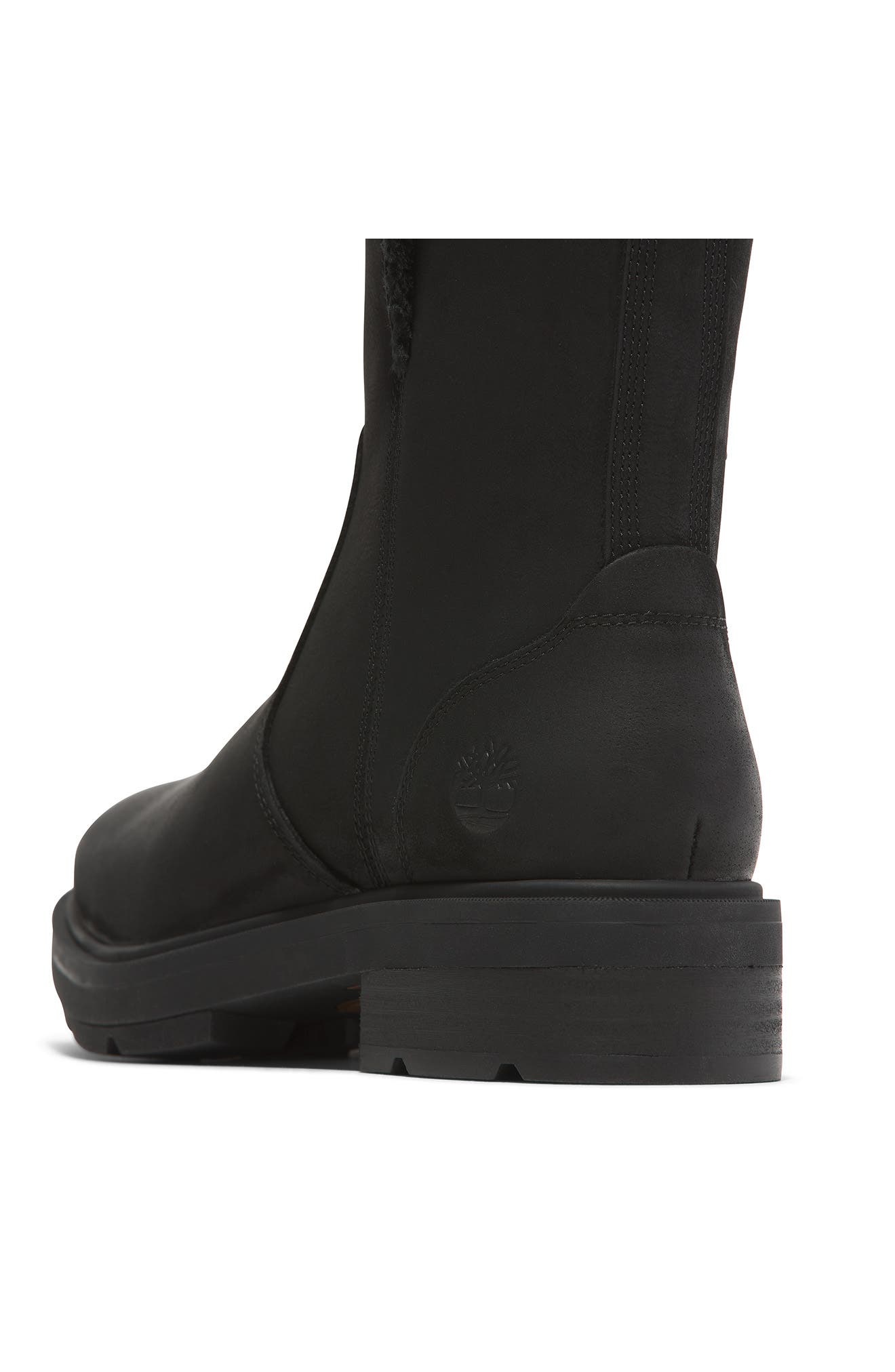Timberland Brimfield Mid Warm Lined Boot in Black Full Grain at Nordstrom - 6