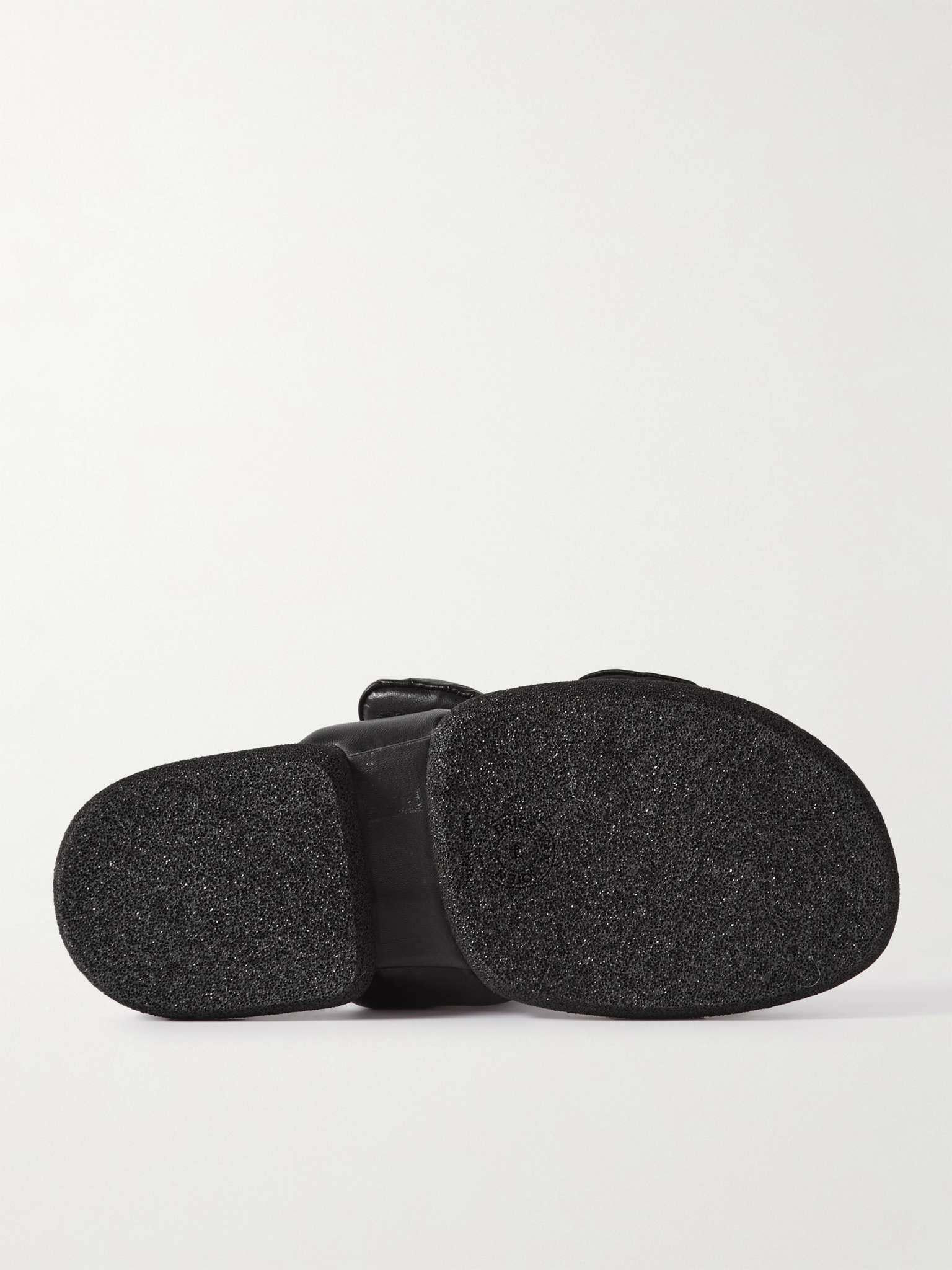 Padded Leather Sandals - 3