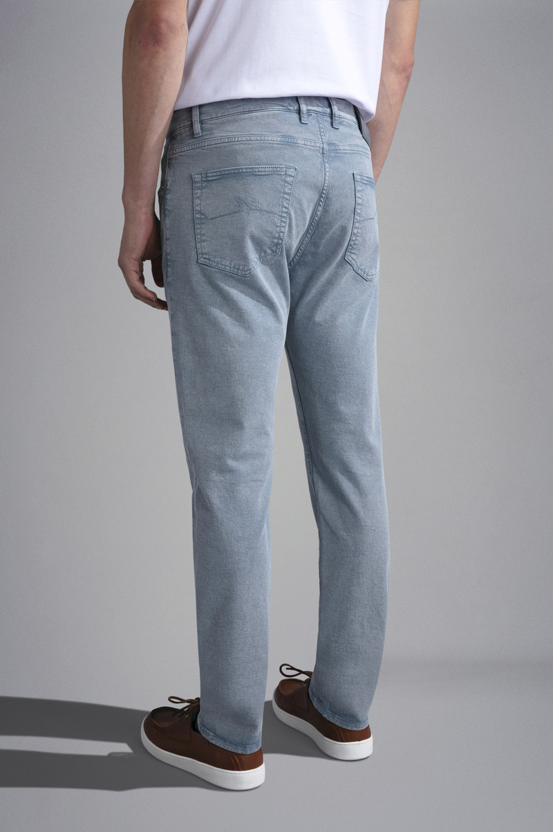 STRETCH COTTON 5 POCKETS TROUSERS 3