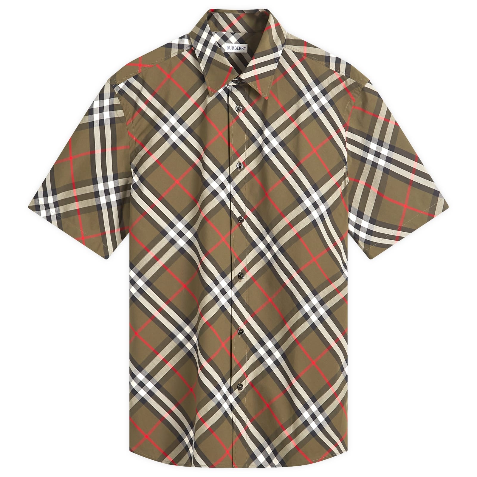 Burberry Short Sleeve Check Shirt - 1