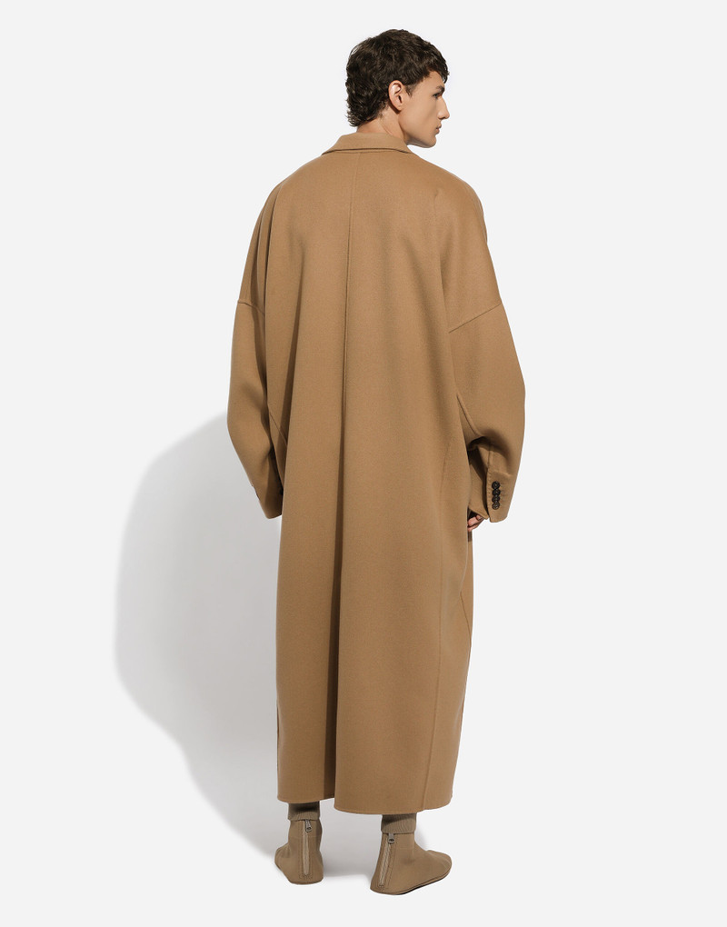 Double-breasted double cashmere coat 3
