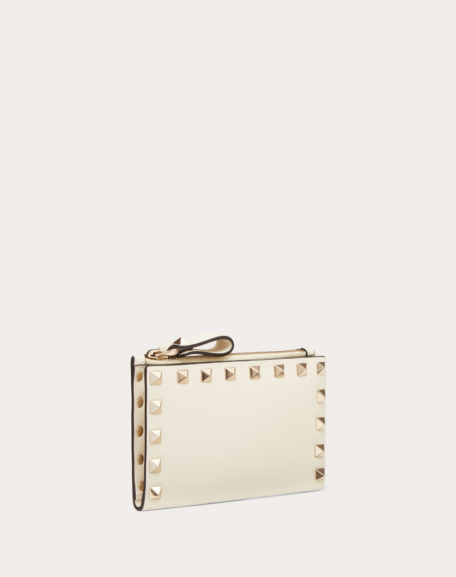 Rockstud Calfskin Coin Purse and Cardholder - 4