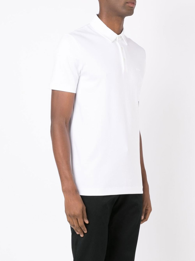 logo-print organic cotton polo shirt 3