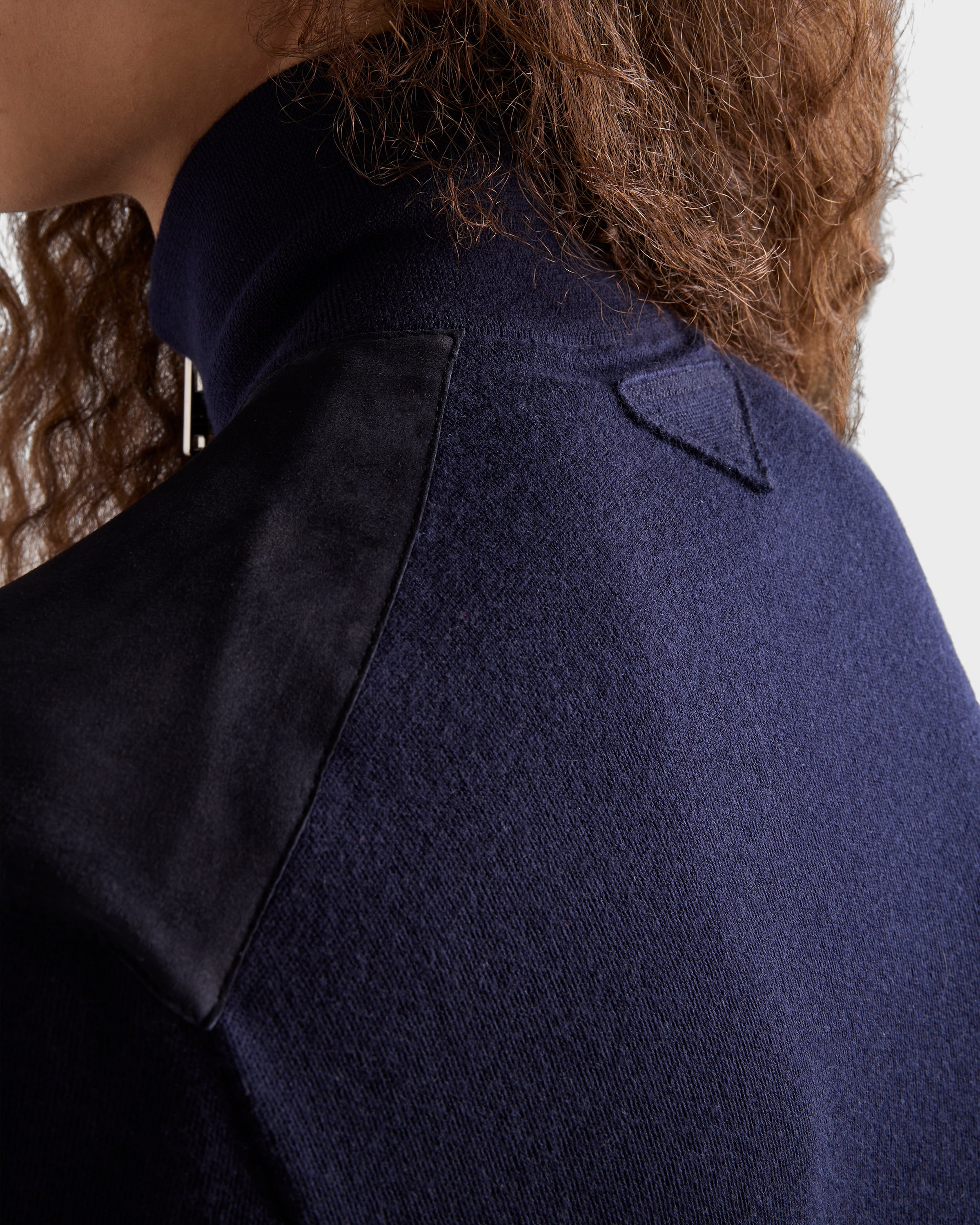 Cashmere zipper cardigan - 6