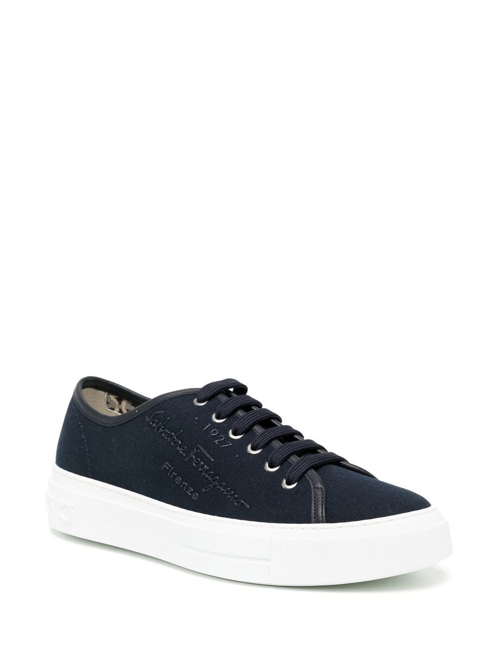 Borg logo-print sneakers - 2